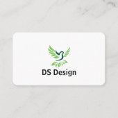 Modern Phoenix Logo Business Card 名刺 (正面)