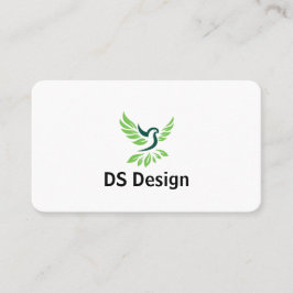 Modern Phoenix Logo Business Card 名刺