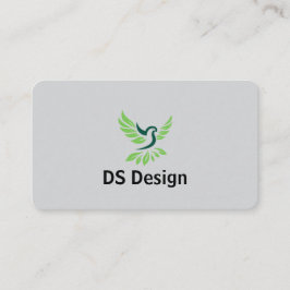 Modern Phoenix Logo Business Card 名刺