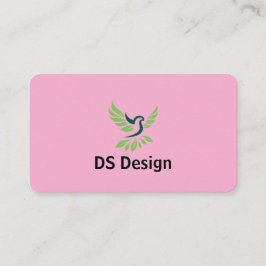 Modern Phoenix Logo Business Card 名刺