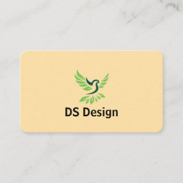 Modern Phoenix Logo Business Card 名刺