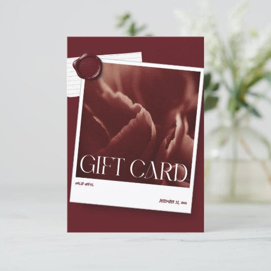 Modern Photo Business Gift Card (スタンド正面)