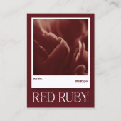 Modern Photo Business Referral Card 紹介カード (正面)