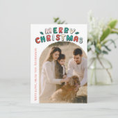 Modern Photo Christmas シーズンカード (スタンド正面)