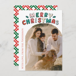 Modern Photo Christmas シーズンカード