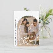 Modern Photo Christmas シーズンカード (スタンド正面)