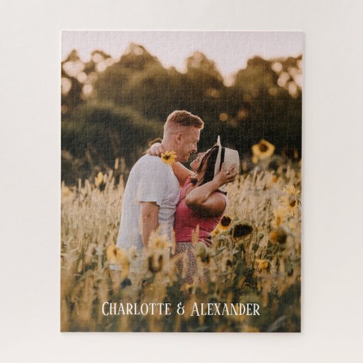 Modern Photo Collage ジグソーパズル (縦)