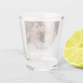 Modern Photo Editorial Wedding ショットグラス (裏面)