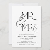 Modern Photo Engagement Invitation 招待状 (正面)