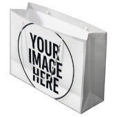 Modern Photo Frame Paper Shopping Bag ラージペーパーバッグ (正面アングル)