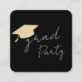 Modern Photo Grad Party  エンクロージャーカード (正面)