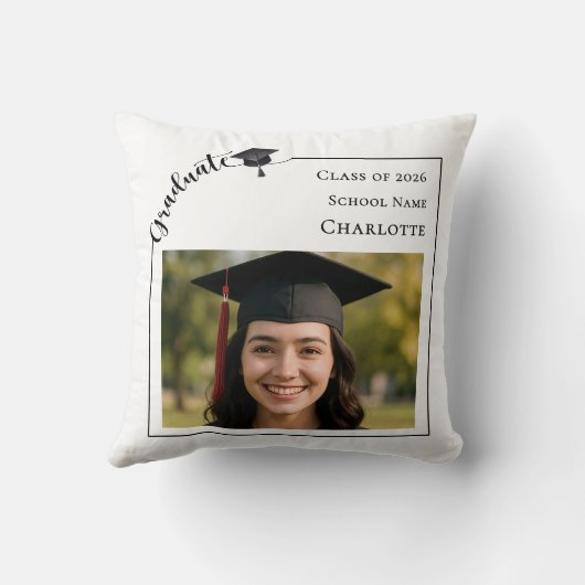 Modern photo Graduate クッション (裏面)