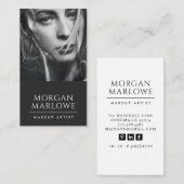 Modern Photo Makeup Artist 名刺 (正面/裏面)