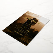 Modern Photo Overlay Wedding 箔招待状 (回転した状態)