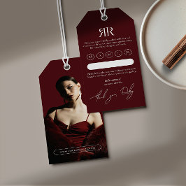 Modern Photo Product Clothing Hang Tag ギフトタグ