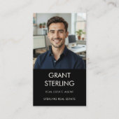 Modern Photo Real Estate Realtor 名刺 (正面)