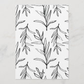 Modern Photo Save the Date With Arched Text 招待状 (裏面)