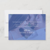 Modern Photo Wedding サンキューカード (裏面)