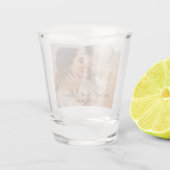Modern Photo Wedding ショットグラス (裏面)
