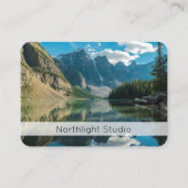 Modern Photography QR Code Camera Photographer 名刺 (正面)