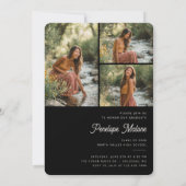 Modern Photopop DONE Graduation Party 招待状 (裏面)