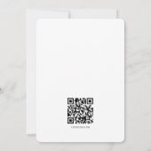 Modern Photos Viewing, Requiem, Interment Funeral 招待状 (裏面)