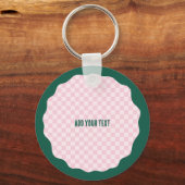 Modern Pickleball & Prosecco Bachelorette Weekend キーホルダー (裏面)