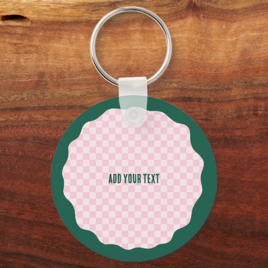 Modern Pickleball & Prosecco Bachelorette Weekend キーホルダー (裏面)