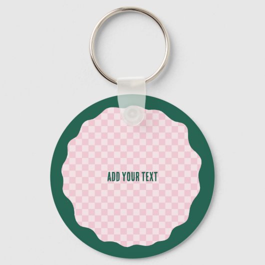 Modern Pickleball & Prosecco Bachelorette Weekend キーホルダー (裏面)