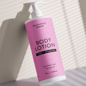 Modern Pink 8 OZ Cosmo Bottle Waterproof Label スパークリングワインラベル