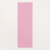 Modern Pink and Red Simple Checkerboard Pattern ヨガマット (裏面)