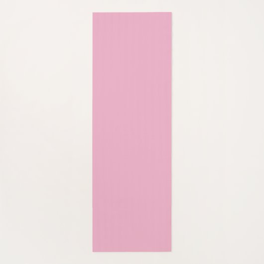 Modern Pink and Red Simple Checkerboard Pattern ヨガマット (裏面)