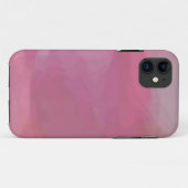 Modern pink_bub oils marble pattern-iphone5 Case-Mate iPhoneケース (裏面(横))