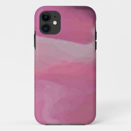 Modern pink_bub oils marble pattern-iphone5 #Zazzl iPhone 11 ケース