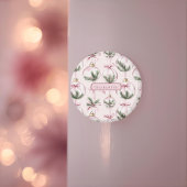 Modern Pink Christmas Ornament Personalized Gift マグネット