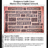 Modern Pink Coffee Cafe Typography FC9 Decoupage 薄葉紙