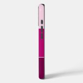 Modern Pink Color Block Personalized Phone Case-Mate iPhoneケース (裏面 / 左)