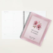 Modern Pink Flowers Planner プランナー手帳 (ディスプレー)