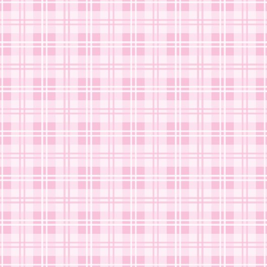 Modern Pink Plaid iPhone Case Chic Custom Name Case-Mate iPhoneケース
