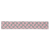 Modern Pink Rose Table Runner ロングテーブルランナー (横)