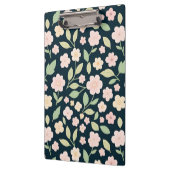 Modern Pink Wildflowers Pattern クリップボード (左)