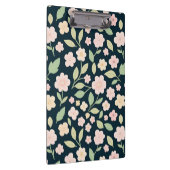 Modern Pink Wildflowers Pattern クリップボード (右)