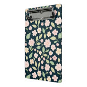 Modern Pink Wildflowers Pattern ミニクリップボード (アングル2)