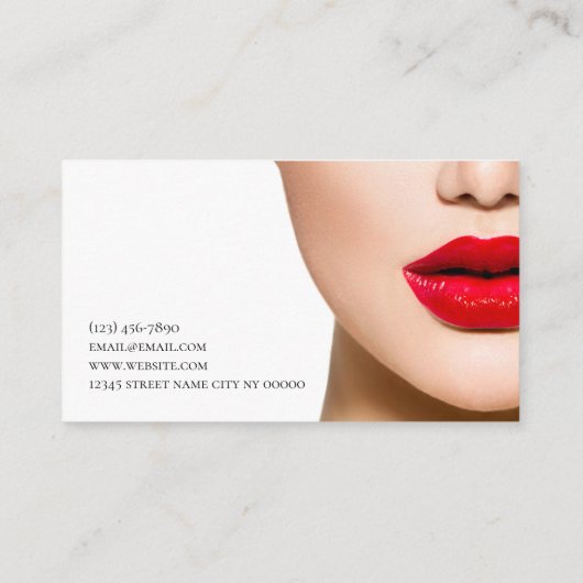 Modern Plastic Surgery & Rejuvenation Center Busin 名刺 (裏面)