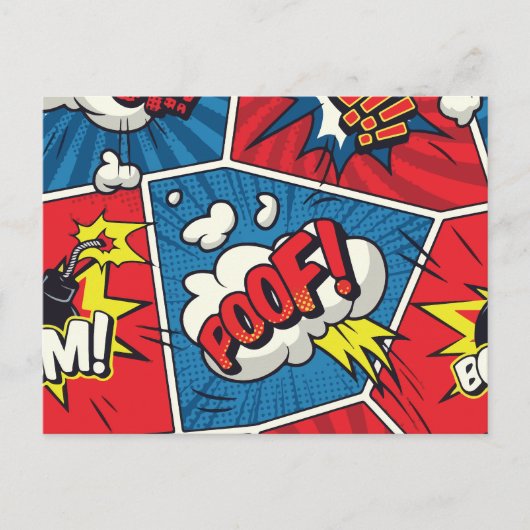 Modern Pop art  シーズンポストカード (正面)