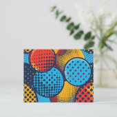 Modern Pop art シーズンポストカード (スタンド正面)