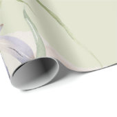 Modern pretty watercolor background collage art ラッピングペーパー (ロールコーナー)