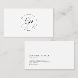 Modern professional business card 名刺