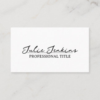 Modern & Professional Business Card 名刺