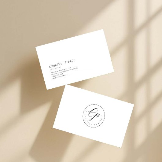 Modern professional business card 名刺